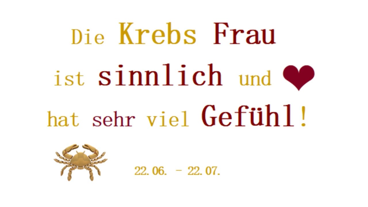 krebsfrau ist sauer