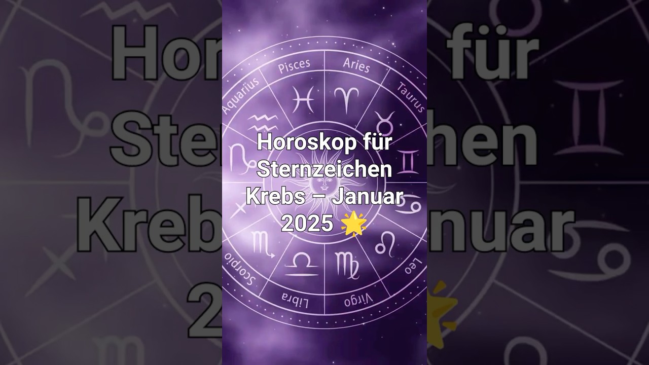 wann beginnt sternzeichen krebs