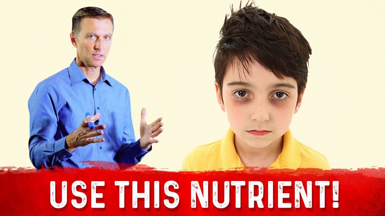 barn blå under ögonen