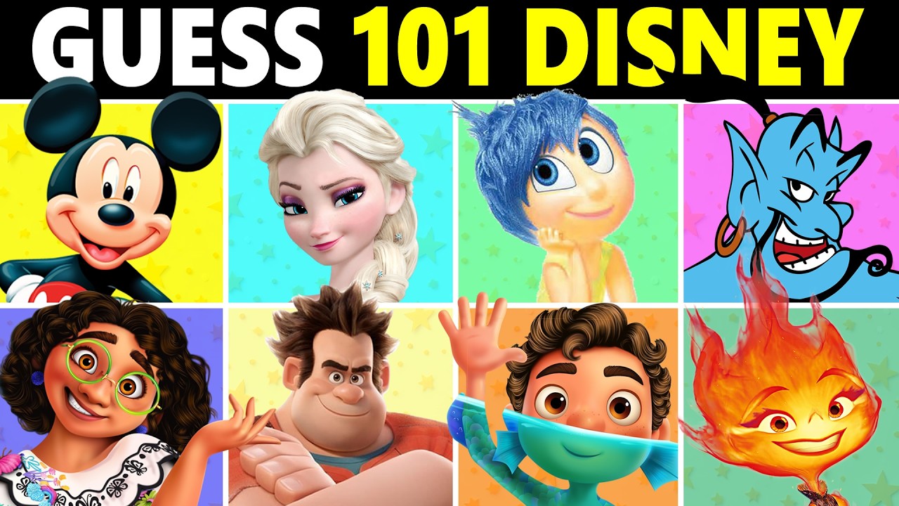 disney karaktärer namn