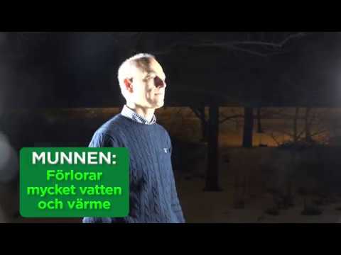 när börjar spädbarn andas genom munnen