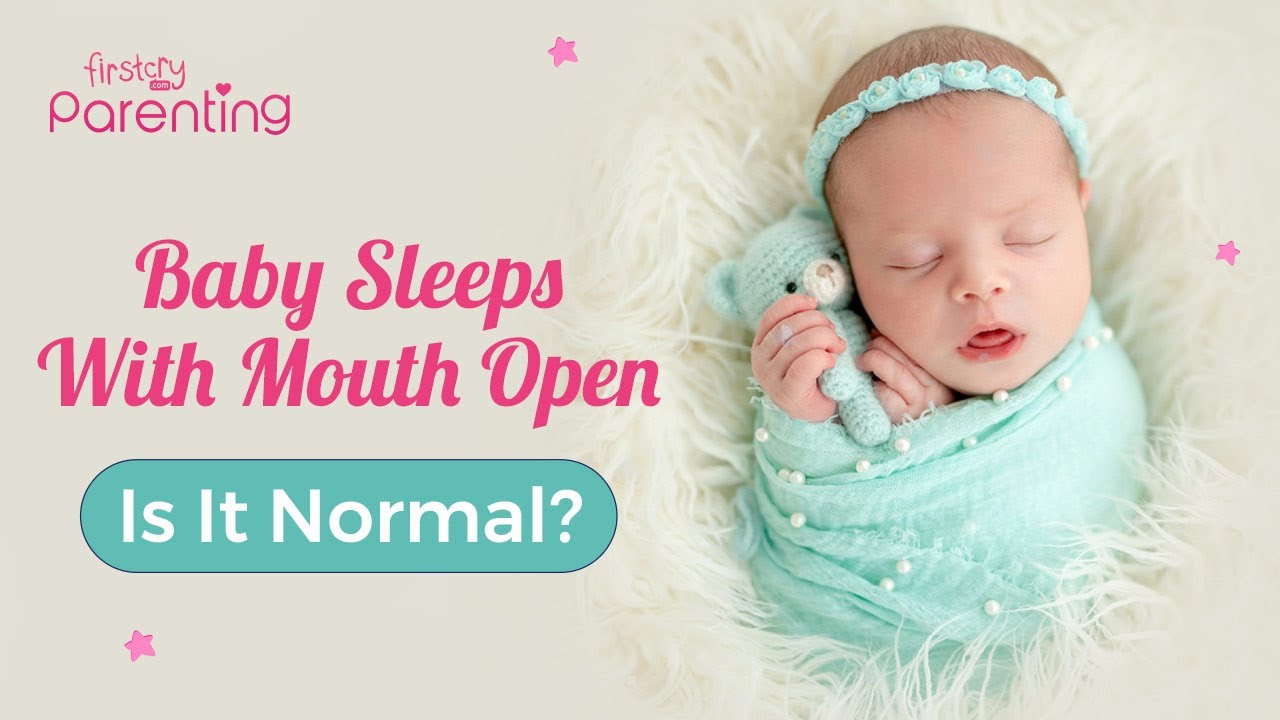 när kan bebis andas genom munnen