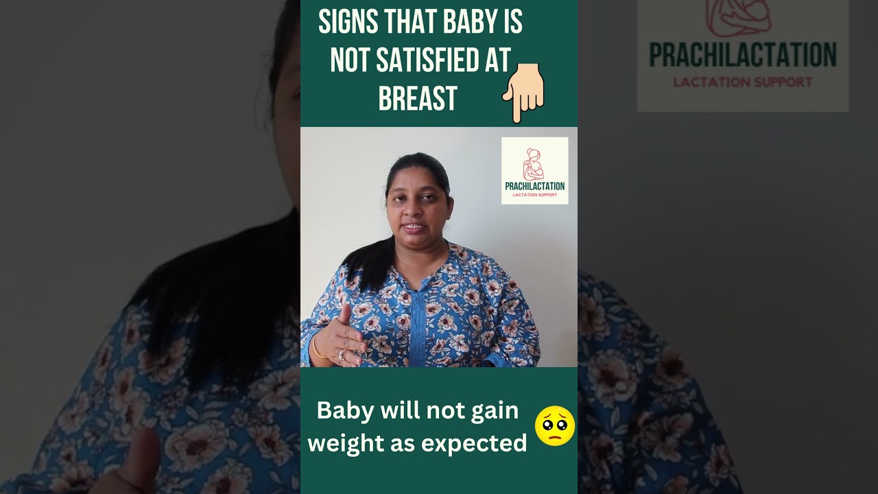 tecken på att bebis inte blir mätt