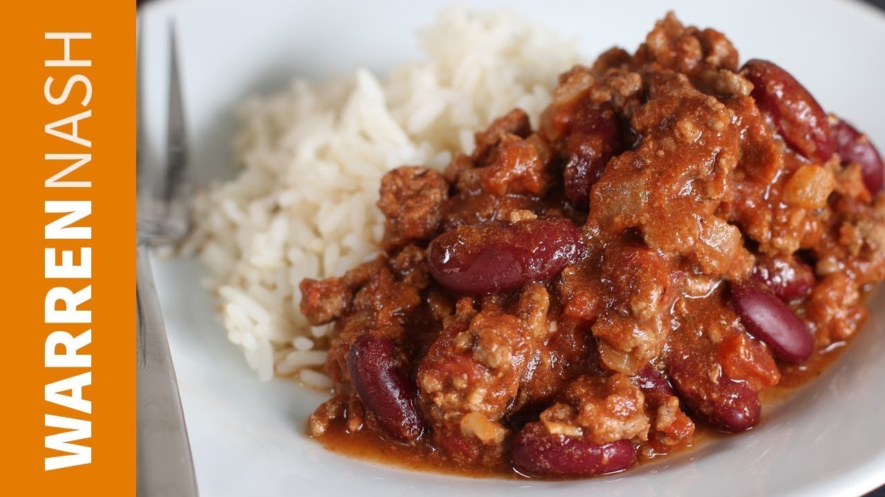 chili con carne recept