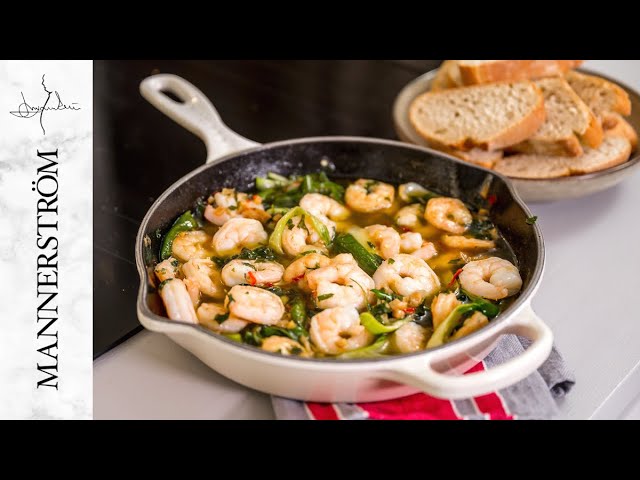 vannameiräkor recept