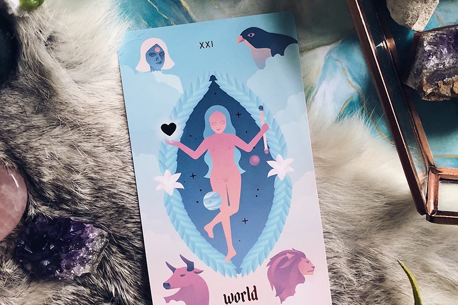 The World Tarot Card Spread - A Tarot Spread for Balance and Wholeness