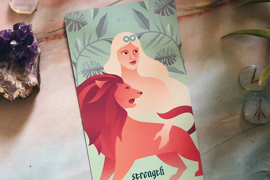 Strength Tarot Card Spread - A Tarot Spread for Developing Confidence