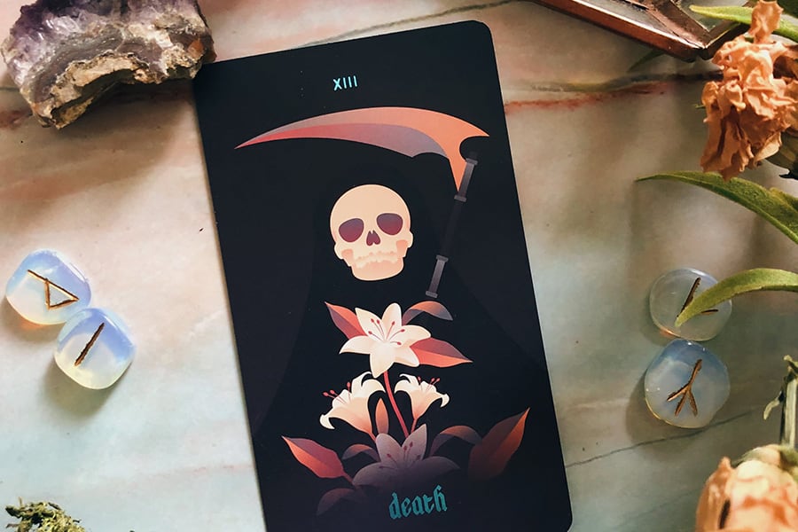 Death Tarot Card Spread - A Tarot Spread for Coping with Change