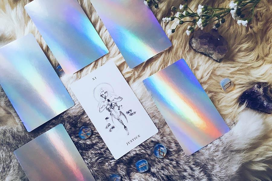 A Full Moon in Libra Tarot Spread