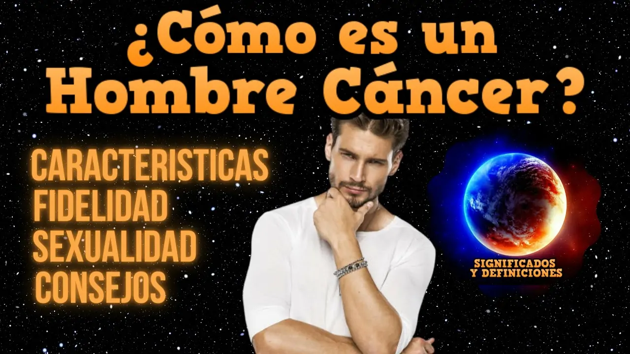 signo cáncer hombre