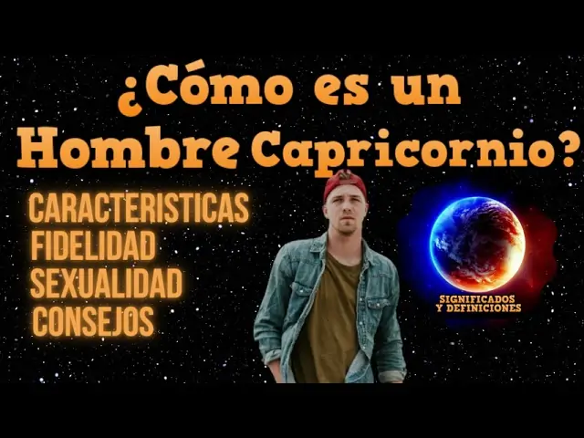 hombre capricornio